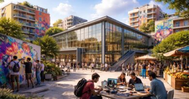 découvrez comment un quartier sensible à montpellier se transforme en un véritable centre de culture et d'innovation, alliant dynamisme social et créativité.