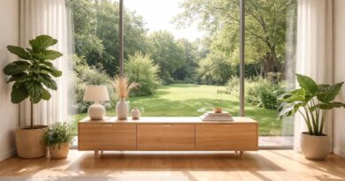 découvrez des idées pratiques et esthétiques pour placer un meuble devant une baie vitrée tout en optimisant la luminosité et l'espace de votre intérieur.