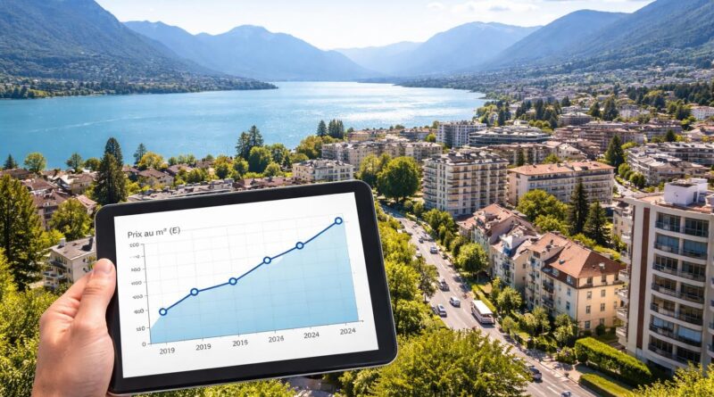 suivez l'évolution du prix au m² à annecy pour réussir votre achat ou votre vente immobilière en toute confiance.