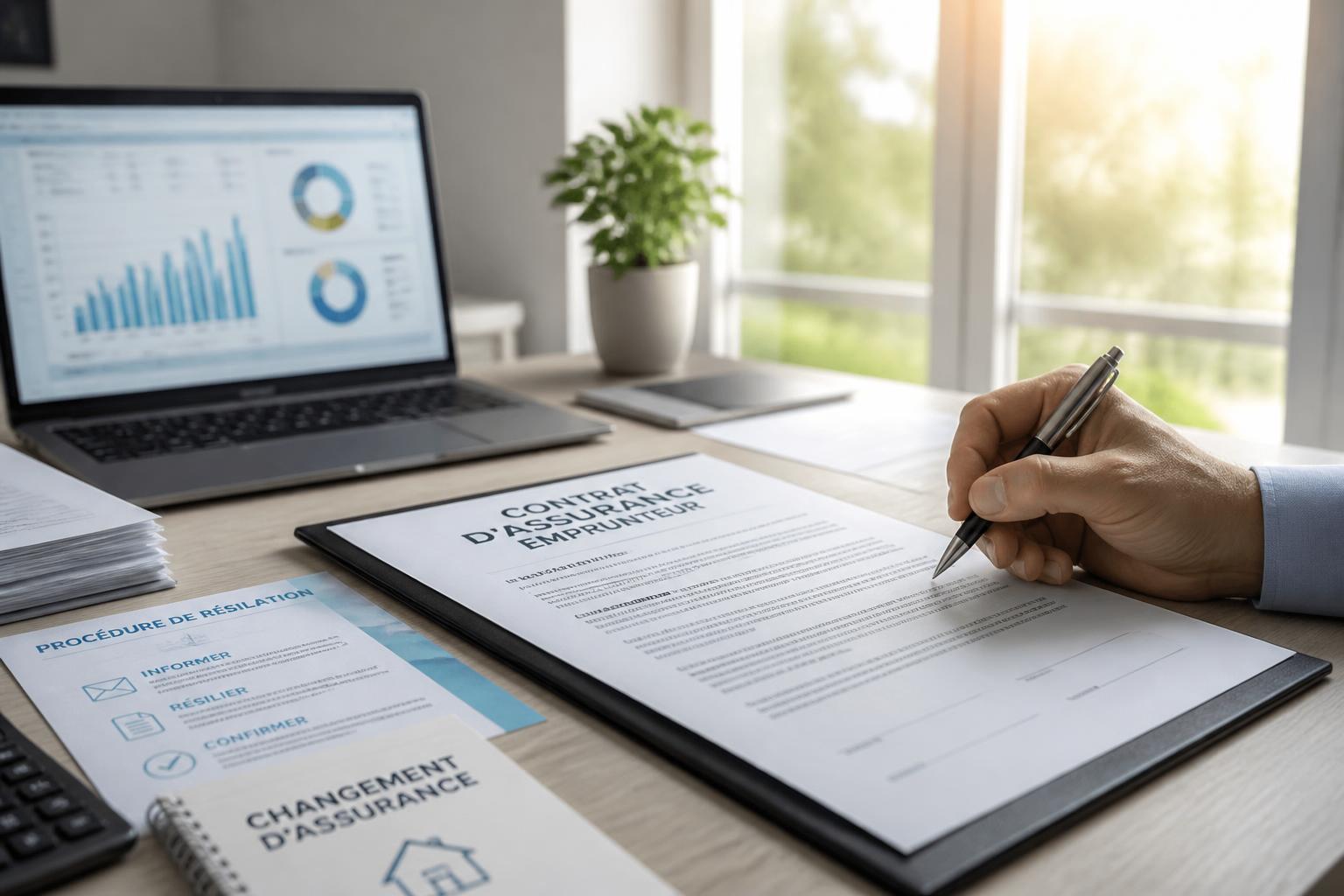 découvrez comment résilier votre assurance emprunteur et changer de contrat facilement grâce à notre guide complet sur la procédure à suivre.