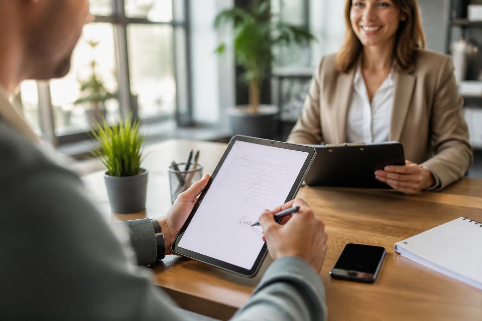 découvrez comment la tablette samsung facilite la signature des baux et annexes en mobilité, offrant une solution pratique et efficace pour la location.