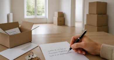 modèle de lettre de résiliation d'assurance habitation à utiliser après un déménagement pour mettre fin à votre contrat en toute simplicité et respecter les délais légaux.