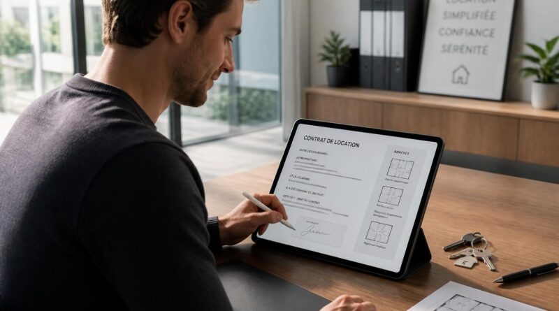 découvrez comment la tablette tactile facilite et accélère la location en simplifiant le bail, les annexes et la signature électronique.