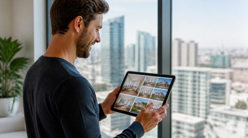 découvrez comment retrouver rapidement un bien immobilier en seulement 10 secondes grâce à l'utilisation d'une tablette tactile lors de votre prospection.