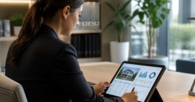 organisez facilement votre rendez-vous bancaire pour un dossier d'achat de maison et demande de prêt directement sur tablette tactile.