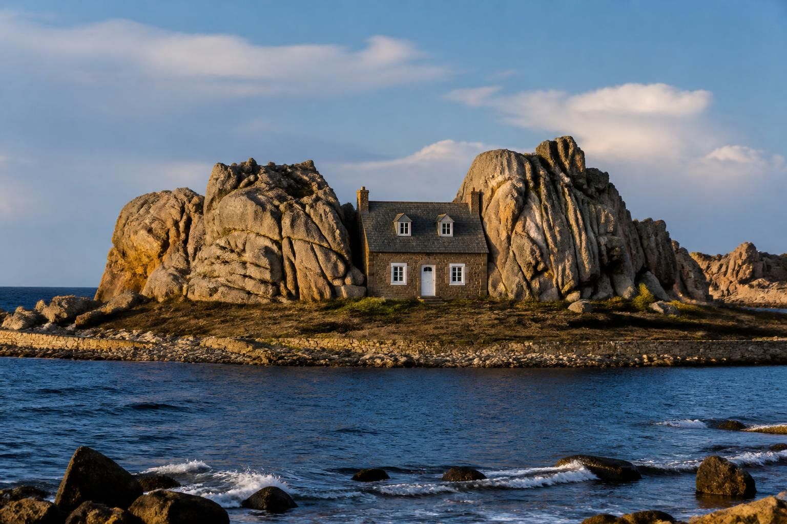 découvrez la maison du gouffre de plougrescant, un site emblématique de bretagne offrant des paysages spectaculaires et une immersion unique dans la nature bretonne.