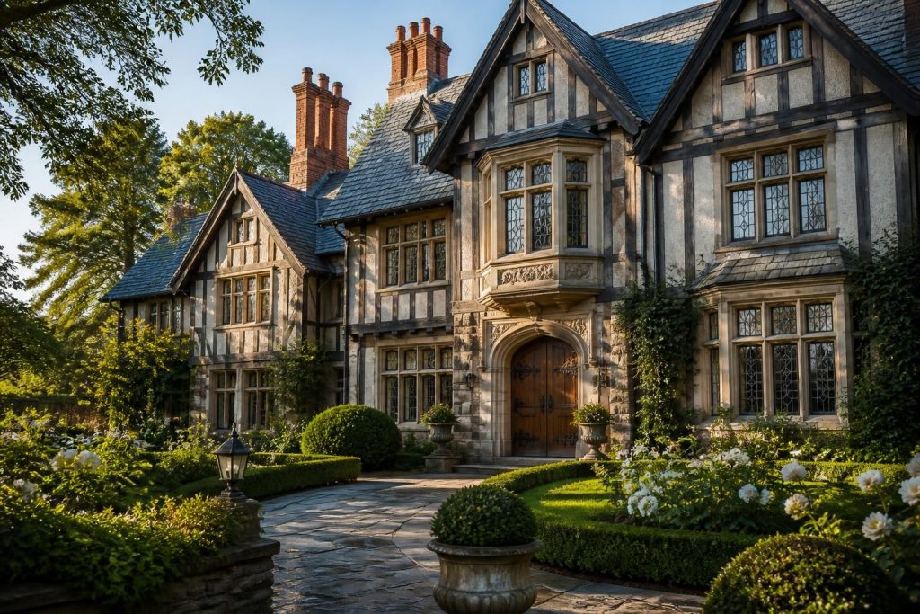 découvrez le style architectural tudor, symbole d'élégance, de richesse et de sophistication à travers ses détails uniques et son histoire fascinante.